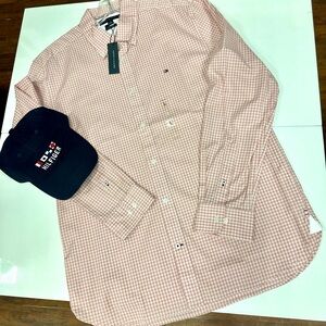 Tommy Hilfiger Pink Casual Button Down Shirt